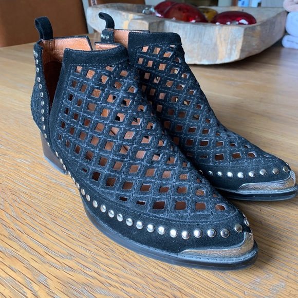 Jeffrey Campbell Shoes - Jeffery Campbell Black Bootie with studs
